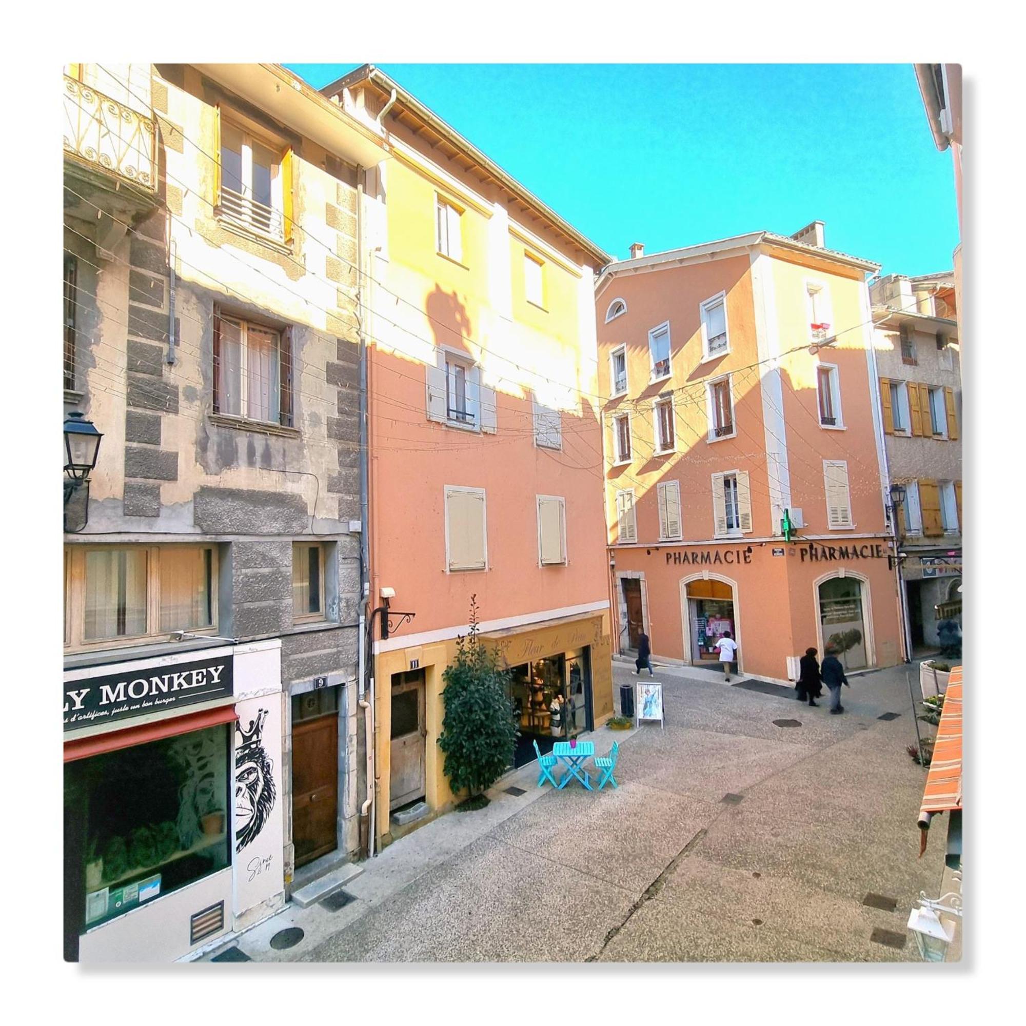 Coeur De Ville, T2, Rue Pietonne, Digne Les Bains Экстерьер фото